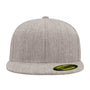 Flexfit Hats Mens Moisture Wicking Fitted Stretch Fit Hat - Heather Grey