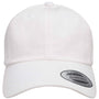Yupoong Hats Mens Classic Adjustable Dad Hat - White