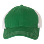 Richardson Hats Mens Garment Washed Snapback Trucker Hat - Kelly Green/White