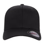 Flexfit Hats Mens Stretch Fit Hat - Black