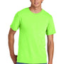 Port & Company Mens Short Sleeve Crewneck T-Shirt - Neon Green