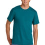 Port & Company Mens Short Sleeve Crewneck T-Shirt - Teal Blue