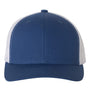Yupoong Mens Retro Snapback Trucker Hat - Royal Blue/White - NEW