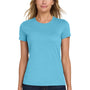 Gildan Womens Softstyle Short Sleeve Crewneck T-Shirt - Sky Blue