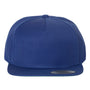 Yupoong Mens Premium 5 Panel Snapback Hat - Royal Blue - NEW