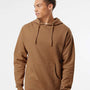 Independent Trading Co. Mens Hooded Sweatshirt Hoodie - Saddle Brown - NEW