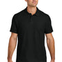 Gildan Mens Softstyle Pique Short Sleeve Polo Shirt - Black