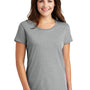 Gildan Womens Short Sleeve Crewneck T-Shirt - Heather Grey - Closeout