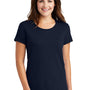Gildan Womens Short Sleeve Crewneck T-Shirt - Navy Blue - Closeout