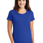 Gildan Womens Short Sleeve Crewneck T-Shirt - Royal Blue - Closeout