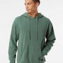 Independent Trading Co. Mens Pigment Dyed Hooded Sweatshirt Hoodie - Alpine Green - NEW