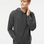 Independent Trading Co. Mens Pigment Dyed Hooded Sweatshirt Hoodie - Black - NEW