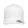 Yupoong Hats Mens Adjustable Trucker Hat - White