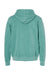 Independent Trading Co. PRM4500 Mens Pigment Dyed Hooded Sweatshirt Hoodie Mint Green Flat Back