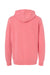 Independent Trading Co. PRM4500 Mens Pigment Dyed Hooded Sweatshirt Hoodie Pink Flat Back