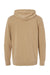 Independent Trading Co. PRM4500 Mens Pigment Dyed Hooded Sweatshirt Hoodie Sandstone Brown Flat Back
