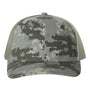 Richardson Hats Mens Printed Snapback Trucker Hat - Military Digital Camo/Light Green