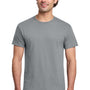Gildan Mens Short Sleeve Crewneck T-Shirt - Gravel Grey