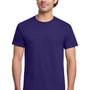 Gildan Mens Short Sleeve Crewneck T-Shirt - Purple