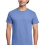 Gildan Mens Short Sleeve Crewneck T-Shirt - Violet Purple