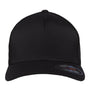 Flexfit Hats Mens Stretch Fit Hat - Black