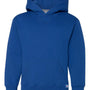 Russell Athletic Youth Dri Power Moisture Wicking Hooded Sweatshirt Hoodie - Royal Blue - NEW
