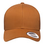 Yupoong Hats Mens Retro Snapback Trucker Hat - Caramel Brown