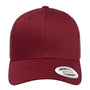 Yupoong Hats Mens Retro Snapback Trucker Hat - Cranberry Red