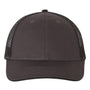 Valucap Mens Sandwich Bill Adjustable Trucker Hat - Charcoal Grey/Black - NEW
