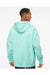 Independent Trading Co. IND4000 Mens Hooded Sweatshirt Hoodie Mint Green Model Back
