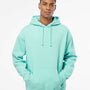 Independent Trading Co. Mens Hooded Sweatshirt Hoodie - Mint Green - NEW