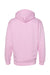 Independent Trading Co. IND4000 Mens Hooded Sweatshirt Hoodie Light Pink Flat Back