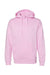 Independent Trading Co. IND4000 Mens Hooded Sweatshirt Hoodie Light Pink Flat Front