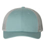 Richardson Hats Mens Snapback Trucker Hat - Smoke Blue/Aluminum Grey