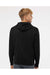 Independent Trading Co. AFX90UN Mens Hooded Sweatshirt Hoodie Black Model Back