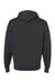 Independent Trading Co. AFX90UN Mens Hooded Sweatshirt Hoodie Heather Charcoal Grey Flat Back
