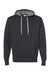 Independent Trading Co. AFX90UN Mens Hooded Sweatshirt Hoodie Heather Charcoal Grey Flat Front