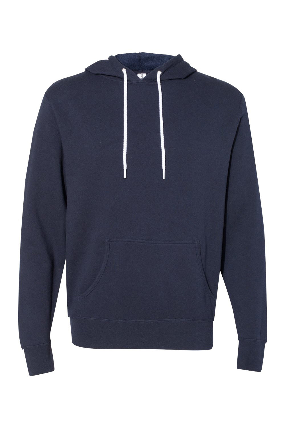 Independent Trading Co. AFX90UN Mens Hooded Sweatshirt Hoodie Classic Navy Blue Flat Front