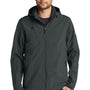 Eddie Bauer Mens Water Resistant Full Zip Hooded Jacket - Steel Grey