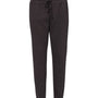 Badger Womens Athletic Fleece Jogger Sweatpants w/ Pockets - Black
