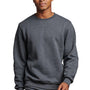 Russell Athletic Mens Dri-Power Moisture Wicking Crewneck Sweatshirt - Heather Black
