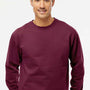 Independent Trading Company Mens Crewneck Sweatshirt - Maroon