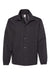 Independent Trading Co. EXP99CNB Mens Water Resistant Snap Down Coaches Jacket Black/Black Flat Front