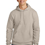 Jerzees Mens Eco Premium Moisture Wicking Hooded Sweatshirt Hoodie w/ Pouch Pocket - Putty