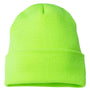 Yupoong Hats Unisex Cuffed Beanie - Safety Green