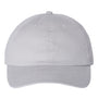 Valucap Hats Mens Brushed Twill Adjustable Hat - Light Grey