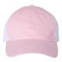 Richardson Mens Garment Washed Snapback Trucker Hat - Pink/White - NEW