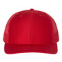 Richardson Mens Snapback Trucker Hat - Red - NEW