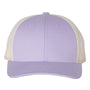 Richardson Mens Snapback Trucker Hat - Lilac Purple/Birch - NEW