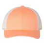 Richardson Mens Snapback Trucker Hat - Sunkissed Peach/Birch - NEW